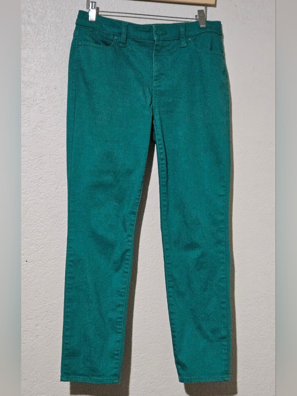 Talbots Slim Ankle Green Denim Pants